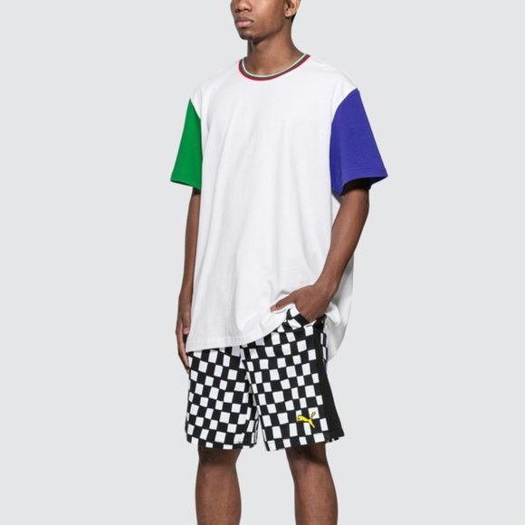 New with Defects Puma x Chinatown Market Colorblock Tee - Picture 3 of 13